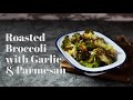 Roasted Broccoli with Garlic and Parmesan Cheese