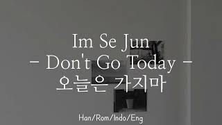 Im Sejun [임세준] - Don't Go Today [오늘은 가지마 ] | Han/Rom/Indo/Eng Lyrics