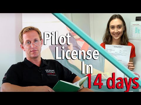 Get your pilot license in just TWO WEEKS! Get your pilot license in just TWO WEEKS!