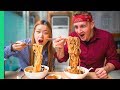 Korean NOODLE TOUR! Every kind of NOODLE in Seoul, South Korea!