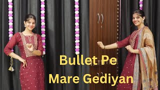 Bullet Pe Mare Gediyan // Fiza Choudhary |  Haryanvi Dance Video Cover By Priya Sihara