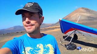 Lanzarote Hang gliding - Feb 2025