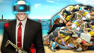 They Sent Me to Italy to Kill Everyone but I'm in VR - Hitman 3 VR (Hitman VR)