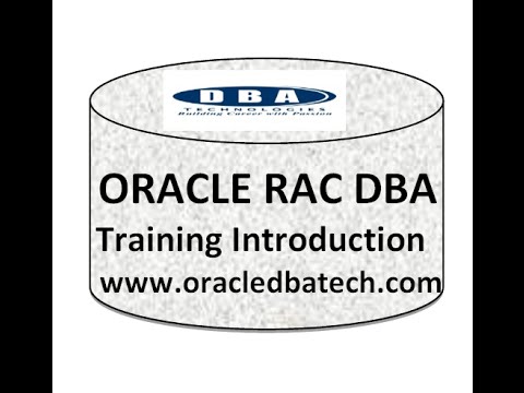 Oracle RAC DBA Training - Introduction - YouTube