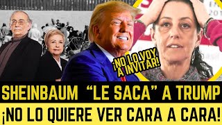 EL RAPIDIN: #SHEINBAUM NO QUIERE INVITAR A #TRUMP A #MEXICO