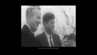 May 10-11, 1963 - President John F. Kennedy and Canadian Prime Minister Lester B.  Pearson meets