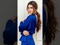 all bollywood actress in blue 👗dress look