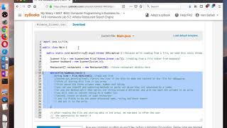 Reading Data from CSV into Array - Homework 5 - Tutorial Part 1