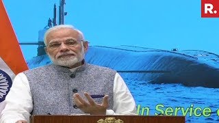 PM Narendra Modi Addresses INS Arihant Crew | #INSArihantVictory