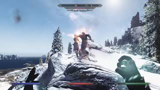 [Skyrim] Teldryn Interrupts My Attempt to Film