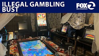 Police raid illegal gambling den in East Bay | KTVU