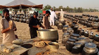 Amazing Tribal Marriage in Cholistan Desert Village || Food Cooked for 5000 People