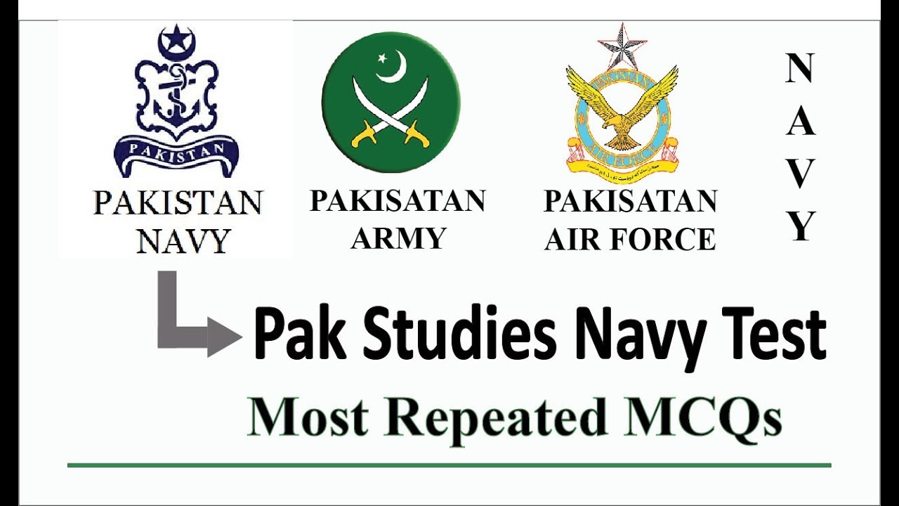 Join Pak Navy 2019-B | Pak Navy Civilian Jobs | Pak Studies Test ...