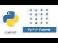 Python Pattern Program -Printing 