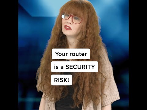 Your router is a SECURITY RISK! #shorts