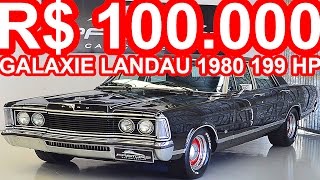 PASTORE R$ 100.000 Ford Galaxie Landau 1981 Preto 302 AT3 RWD 5.0 V8 199 hp 39,8 mkgf 161 kmh #Ford