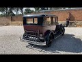 1928 studebaker president eight sedan walk around