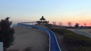 【HD】 ローラー滑り台 群馬県千代田町 なかさと公園 「Nakasato Park Roller slide」