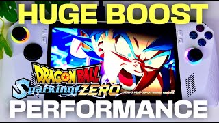 DRAGON BALL: Sparking! ZERO on the Asus Rog Ally: Huge Performance