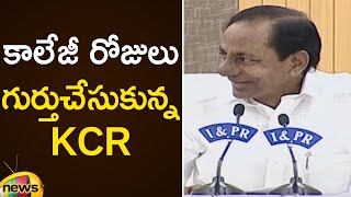 CM KCR Recalls His College Days In Press Meet | #CoronaOutbreak | #TelanganaLockdown | Mango News