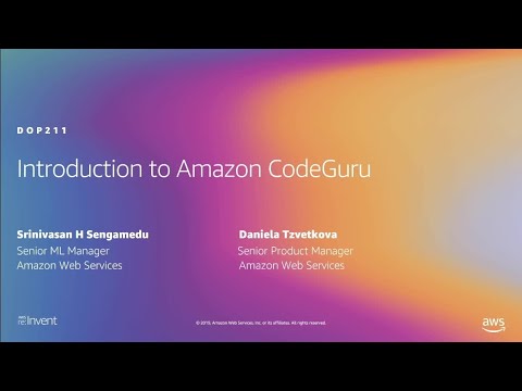 Aws Re Invent 2019 New Launch Introduction To Amazon Codeguru