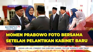 Momen Presiden Prabowo Foto Bersama Mendiktisaintek Baru hingga Kepala Badan Usai Pelantikan