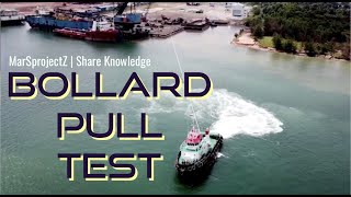 MENGUJI PERFORMA KAPAL TUGBOAT | Bollard Pull Test