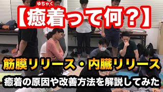 【筋膜リリース手技・癒着と何か？】癒着剥がしの解説・筋膜がくっつく原因を徹底解説