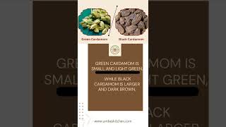 Differences Between Green Cardamom and Black Cardamom