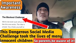 Important Message to be aware of Dangerous Social Media Challenges|This lead 13-year old boy to die|