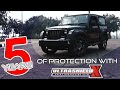 Paint Protection Film for Black beauty #Thar by The Detailing Mafia | UltrashieldX