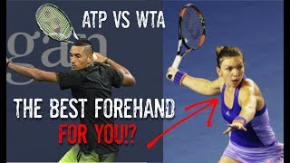 ATP vs WTA Forehand Technique - Why Women & Men Have Different Form