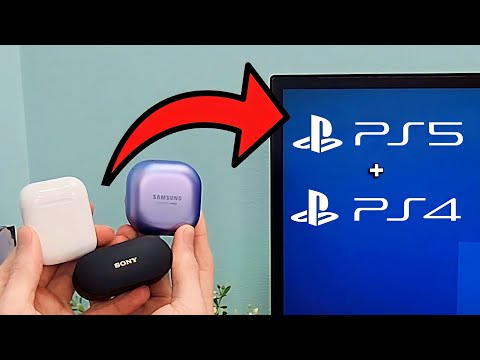 Connect Any Wireless Earbuds To PS5 PS4