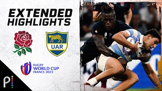 England v. Argentina | 2023 RUGBY WORLD CUP EXTENDED HIGHLIGHTS | 9/9/23 | NBC Sports