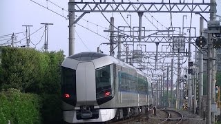 【東武鉄道】500系リバティ同士のすれ違い（少し遠くですが。。。）