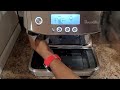 how to flush breville barista pro cleaning espressomachine