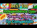 Independence Day drawing easy 2024 | best Independence day poster drawings | 15 August drawings easy