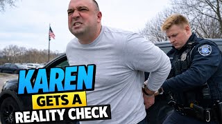 POST OFFICE WORKERS GIVES MALE KAREN A REALITY CHECK #reaction #viral