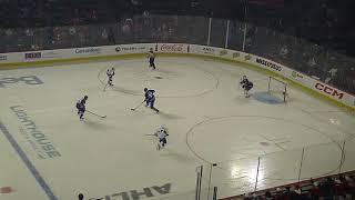 Riley Nash of Atlantic Division scores vs. Central Division in 2023 AHL All-Star Challenge 2/6/23