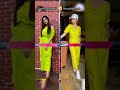 Jannat zubair 🆚️ Anushka sen same dress #shorts #viral #views #status #love #new