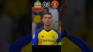 Al Nassr vs Manchester United Imajinary match 🔥 #ronaldo vs #rashford 💪 #football #youtubeshorts