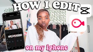 how to edit videos for youtube on iPhone!📱|| (how to start youtube in 2023 + edit on villo)