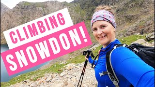 Climbing SNOWDON with Abbie from Spend more time in the WILD!