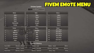 Fivem emote menu | Best FiveM Script