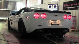 2012 Hennessey ZR750 Corvette:  676 RW HP \u0026 640 RW TQ