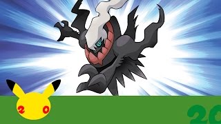 Celebrate #Pokemon20 with the Mythical Pokémon Darkrai!