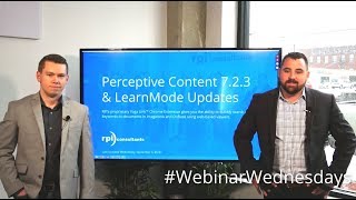 Everything you need to know about Perceptive Content 7.2.3