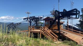 Upper Bowl (Mt. Hood Ski Bowl, Oregon) - Top Terminal from the Side