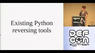 DEF CON 18 - Rich Smith - pyREtic - In-memory Reverse Engineering for Obfuscated Python Bytecode