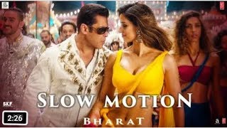 Bharat: Slow Motion Song | Salman Khan, Disha Patani | Vishal & Shekhar Feat. Nakash A , Shreya G